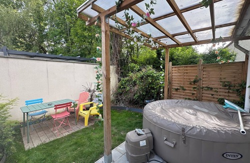 Sainte-Genevieve-des-Bois Casa | Maison Privée , Netflix ,orly-paris Jaccuzzi et Barbecue