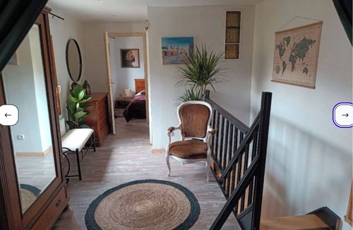 Bergheim Casa | Maison à Colombages Dans Cour Privée Avec Jardin sur les Remparts du Village