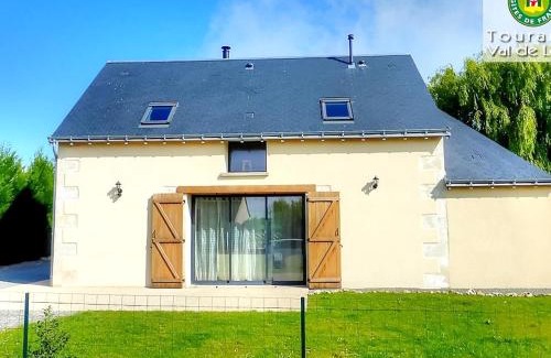 Saint-Paterne-Racan Casa | Maison avec piscine chauffée et spa en Touraine - FR-1-381-286
