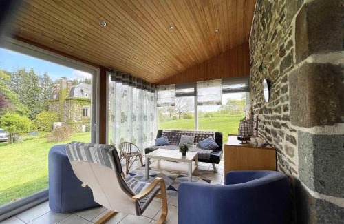 Cerisy-Belle-Etoile Casa | Maison chaleureuse à Cerisy-Belle-Étoile, animaux admis, WIFI, vue campagne - FR-1-497-40