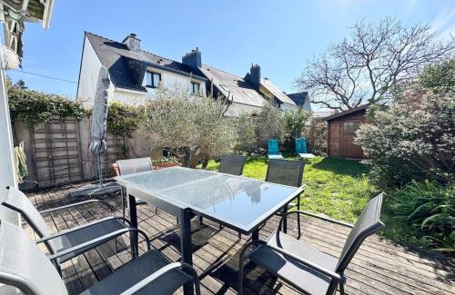 Larmor-Plage Casa | Maison cosy rénovée - Jardin - 50m des plages