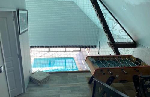 Joue En Charnie Casa | Maison de famille 10 pers, piscine chauffée, grand jardin, proche Le Mans - FR-1-410-433