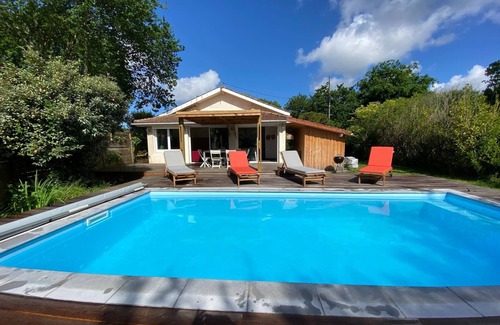 Andernos-les-Bains Casa | Maison Des Lauriers à Andernos avec piscine chauffée