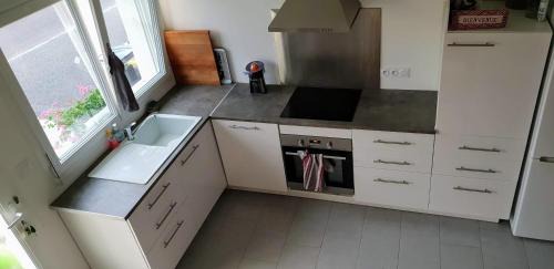 Foucherans Casa | Maison duplex de ville avec terrasse et clim