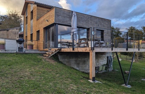 Saint-Cyr-les-Vignes Casa | Maison en Bois vue Exceptionnelle !