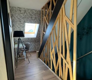 Etting Casa | Maison Gite Chez Nounou sauna jacuzzi jardin arboré non clôturé