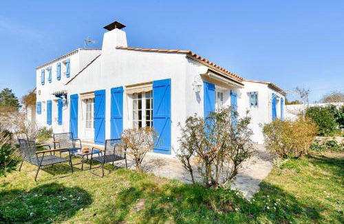 Barbatre Casa | Maison pour 7 à 900m de la plage avec jardin