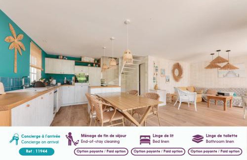 Arradon Casa | Maison pour 8 avec piscine 500m de la plage