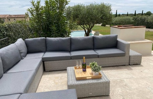 Pougnadoresse Casa | Maison Roquebeauresse - Piscine privée