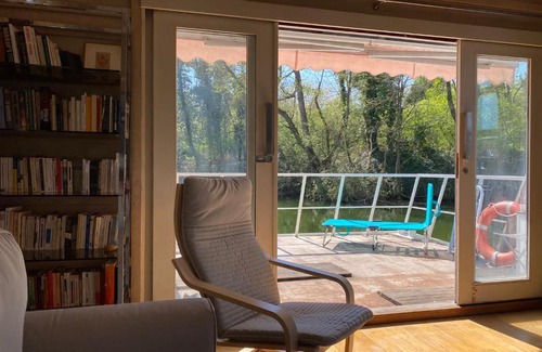 Vigneux-sur-Seine Alquiler De Eote | Maison sur l’eau - havre de paix au milieu des péniches (proche Paris)