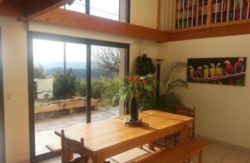 Aubin Casa | Maison sur la colline cheminée WIFI proche Thermes