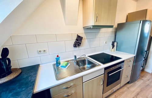 Mitte Apartamento | Maisonette apartment Schleusentor close to the Rostock river bath