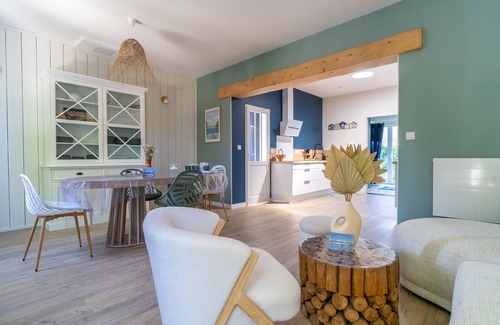 Cazaux Casa | Mamy Blue - Maison proche Lac de Cazaux