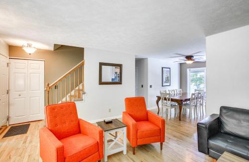 Cedar Casa | Manor Green Cedar Home with Fire Pit, 3 Mi to Lake!