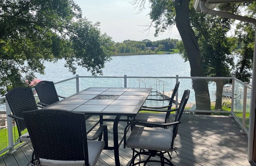 Maple Lake Casa | Maple Lake Retreat - Spacious lake home with private sand beach/swimming area