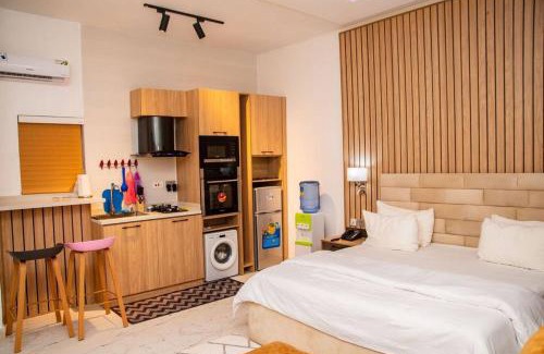 Abuja Apartamento | Maple studio+Gym+Snooker board Rhodabode Apt, Nile