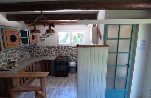Roubion Casa | Casa-Panorámico-Baño con ducha-Vista a la Montana-Maison Maralpine