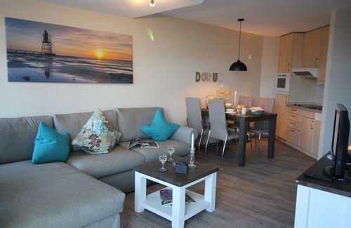 Dorumer Neufeld Apartamento | apartamento exclusivo - vista al mar - piscina - sauna - WiFi - silla de playa