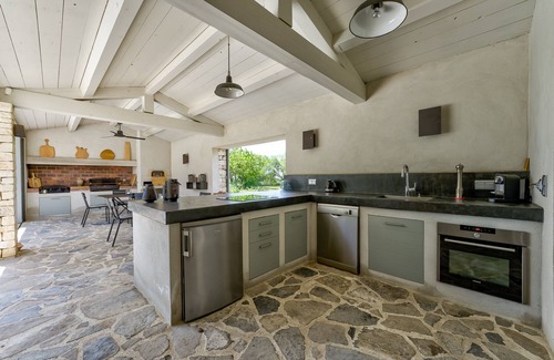 Saint-Privat-de-Champclos Casa | Mas de Champclos Demeure de Charme 17 éme Vue sur les Cévennes en Ardèche