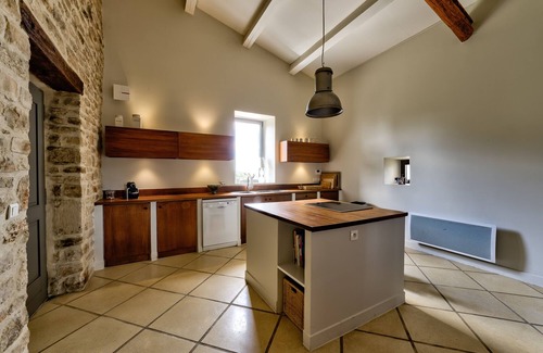 Saint-Privat-de-Champclos Casa | Mas de Champclos Demeure de Charme 17 éme Vue sur les Cévennes en Ardèche
