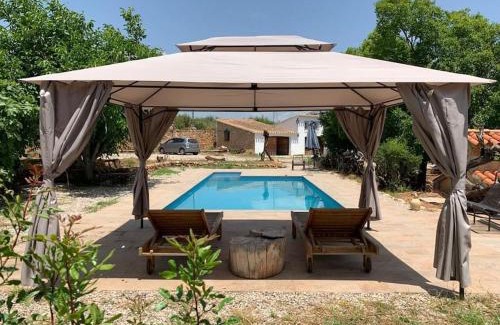 Vall d'Alba Casa | Mas de Paco, Chimenea, barbacoa y piscina
