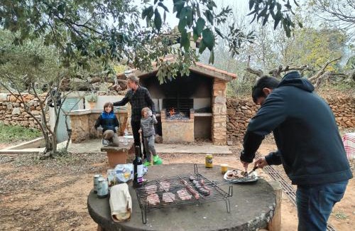 Vall d'Alba Casa | Mas de Paco, Chimenea, barbacoa y piscina