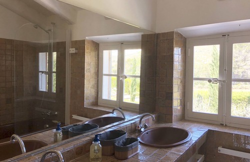 Rousset Otro | Casa de campo provenzal piscina de tenis privada magnífica vista cerca de Aix en Provence