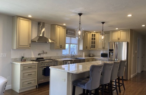 Mashpee Casa | Mashpee Manor Pool House-with a private back yard for the whole family!