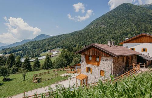 Sant'Orsola Terme Chalet De Esquí | Maso Del Fieno con Sauna Privata e Vista Unica