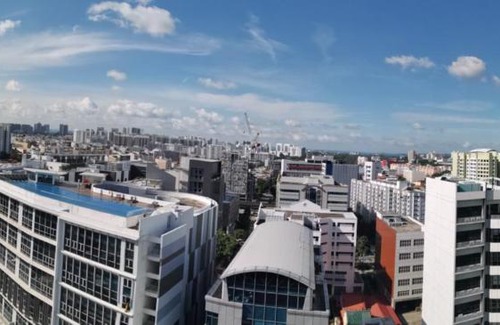 Geylang Casa | Master Bedroom with toilet