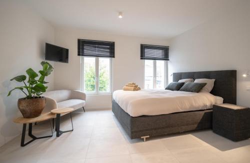 Mechelen Apartamento | Mavue kamer met terras