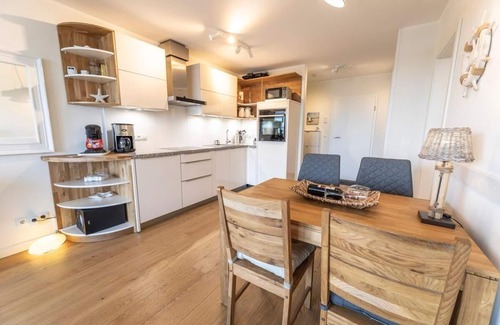 Hohwacht Apartamento | Meeresblick "Strandkörbchen" Haus 2, WE 19