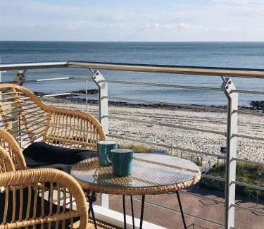Hohwacht Apartamento | Meeresblick-Strandkieker-Haus-3-WE-45