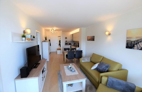 Hohwacht Apartamento | Meeresblick "Strandparadies" Haus 3 WE 37