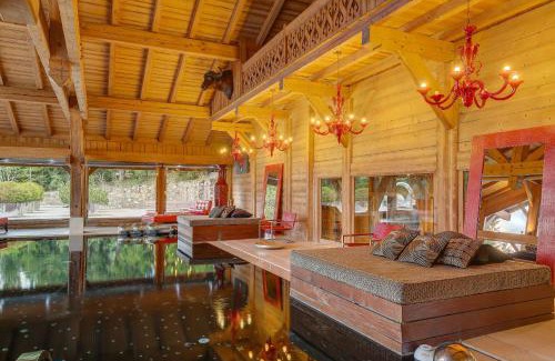 Demi-Quartier Chalet De Esquí | Megeve Luxury Estate The Royal Alpine Retreat with Mont Blanc View