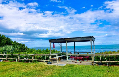 New Melbourne Beach Cabaña | Melbourne Beach oceanfront paradise unit B Look for last minute special deals
