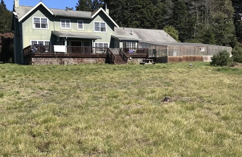 Mendocino Casa | MENDOCINO LUXURY OCEAN VIEW COASTAL ESTATE, DOG FRIENDLY, 1 MILE TO VILLAGE!