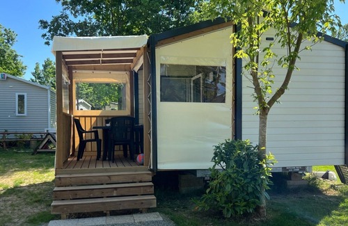 Aubigny-les-Clouzeaux Casa | Mer et Nature | Piscine | Mobil-home 4p + Wi-Fi