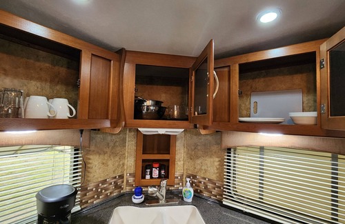 Wellston Casa | Methner's Liberty Edition RV near Tippy Dam & the Pine/Manistee Rivers