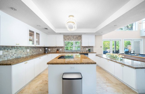 Miami Shores Casa | Miami Shores Waterfront Dream:The Ultimate 4,400+ Sq Ft Oasis with Cinema & Pool