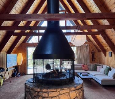 Running Springs Casa | Mid-century A-frame Time Capsule!