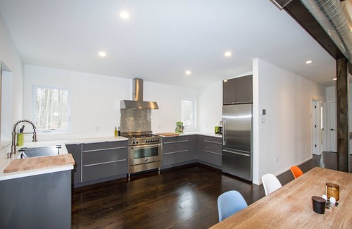 Narrowsburg Casa | Rancho moderno de mediados de siglo en Catskills cerca del río