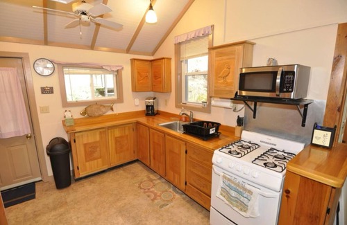 Orland Cabina | Miles To Go-Family friendly camp on Toddy Pond. Swim, boat, fish, hike.
