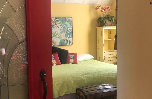 Grove City Casa | Mini Margaritaville. Piscina climatizada, 1 cama, 1 baño