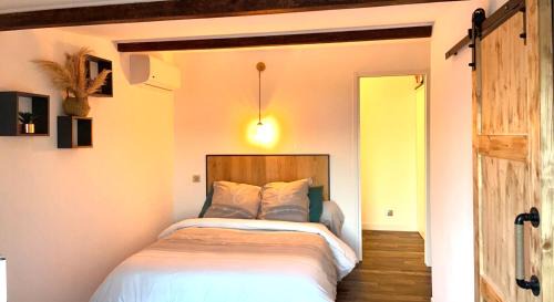 Poggio-Mezzana Apartamento | Mini villa chaleureuse avec vue mer imprenable