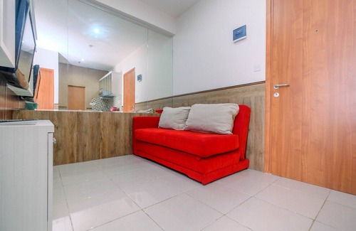 East Jakarta Apartamento | Minimalist & Comfy 2BR @ Titanium Square Apartment