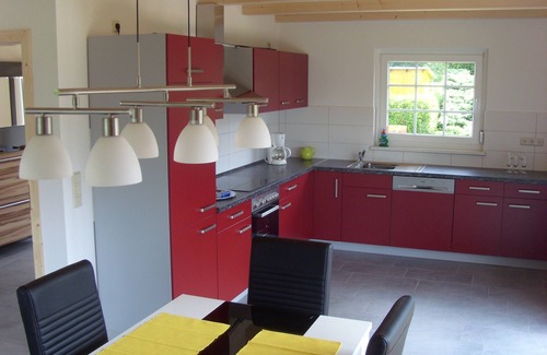 Monkebude Casa | Casa de vacaciones en Mint en Mönkebude con vistas a la laguna de Szczecin en Usedom