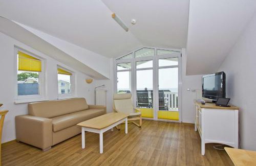 Gohren Apartamento | mit Meerblick und Balkon, gratis Nutzung vom AHOI Erlebnisbad und Sauna in Sellin - Meeresblick FeWo 16