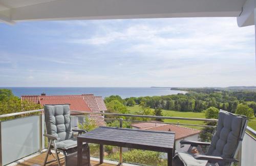 Gohren Apartamento | mit Meerblick und Balkon, gratis Nutzung vom AHOI Erlebnisbad und Sauna in Sellin - Meeresblick FeWo 67
