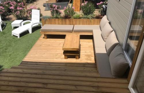 Canet-Plage Casa | MOBIL HOME camping le Mar Estang bord de plage